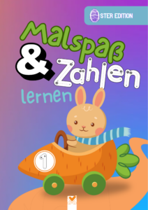 Rätsel, Malbuch, Kind, Geschenk, Spiel, Spaß, Ostern, Frühling, Zeitvertreib, Einschulung, Lernen, Zahlen, Vorschule