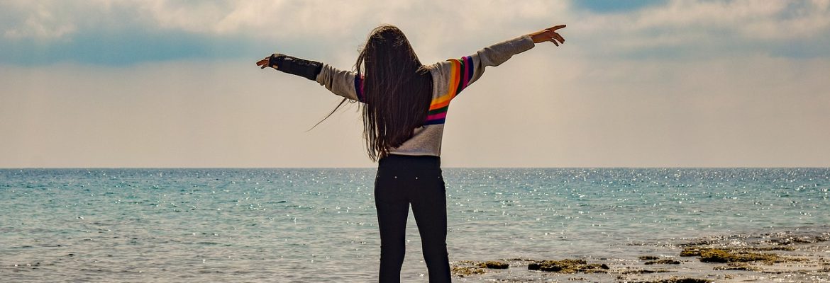 girl, teenager, beach, Selbstbewusst durch die Teenager Zeit